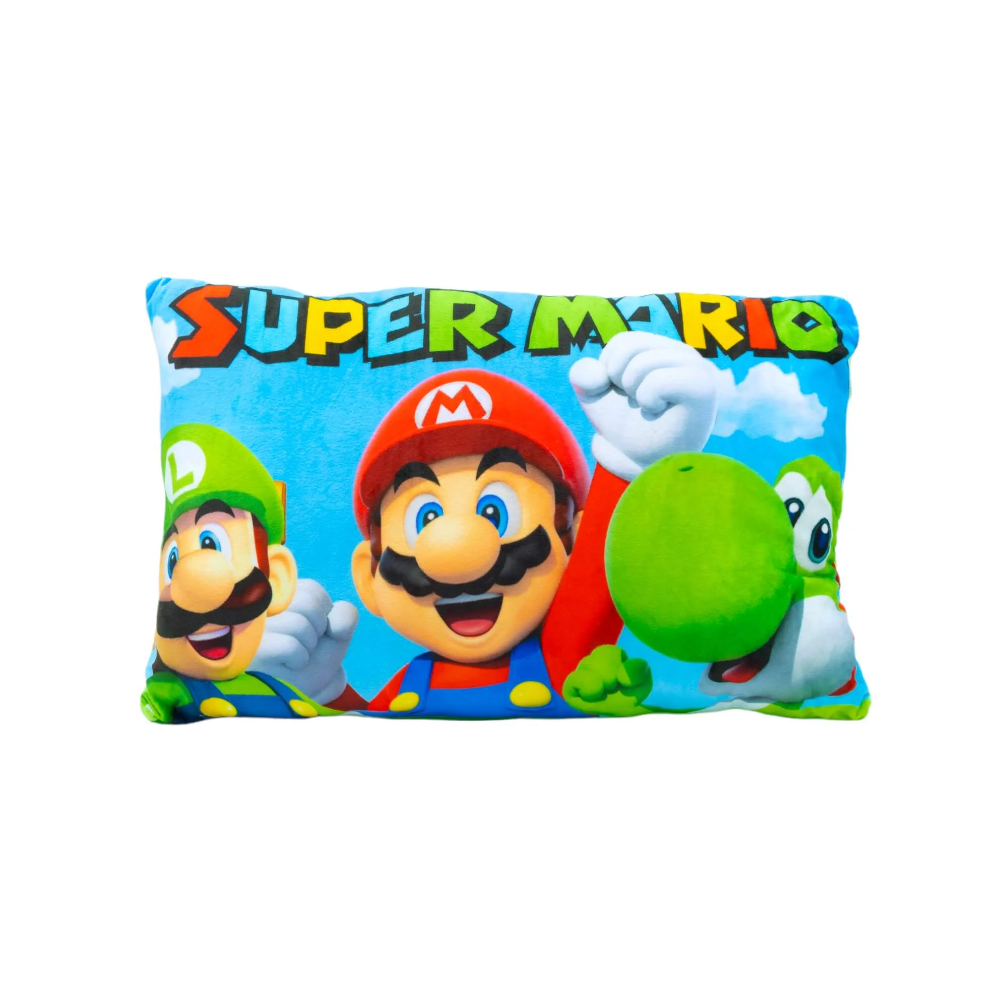Almohada Mario Bros | Mario y Yoshi | Con impresa completa