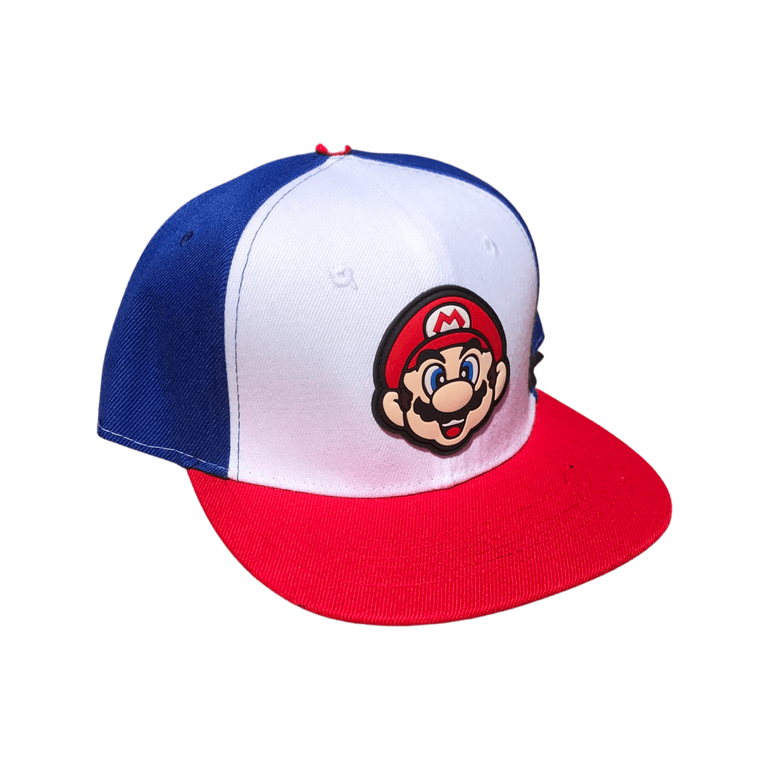Gorra Mario Bros | Gorra color rojo, azul y blenco Mario Bros
