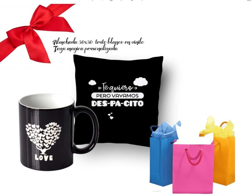 Almohada con taza mágica Personalizadas | Artículos personalizados CR