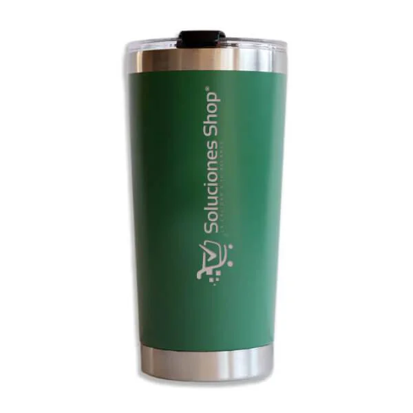 Vaso Térmico Tumblr 20oz Azul mate | Grabado LÁSER