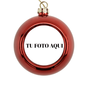 Bolitas de navidad 6 cm Personalizadas