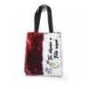 Bolso lentejuelas/ Medida: 35x38 / Color rojo con blanco