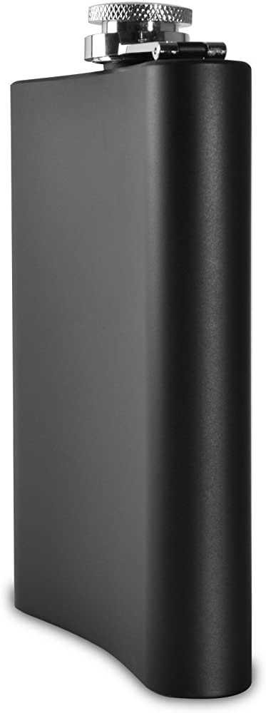 Cantimplora de viaje, Botella de agua para senderismo, Contenedor para líquidos, Cantimplora portátil, Botella de agua negra, Contenedor aislante, Botella de agua de acero inoxidable, Cantimplora mate, Botella para bebidas frías, Accesorios para senderismo