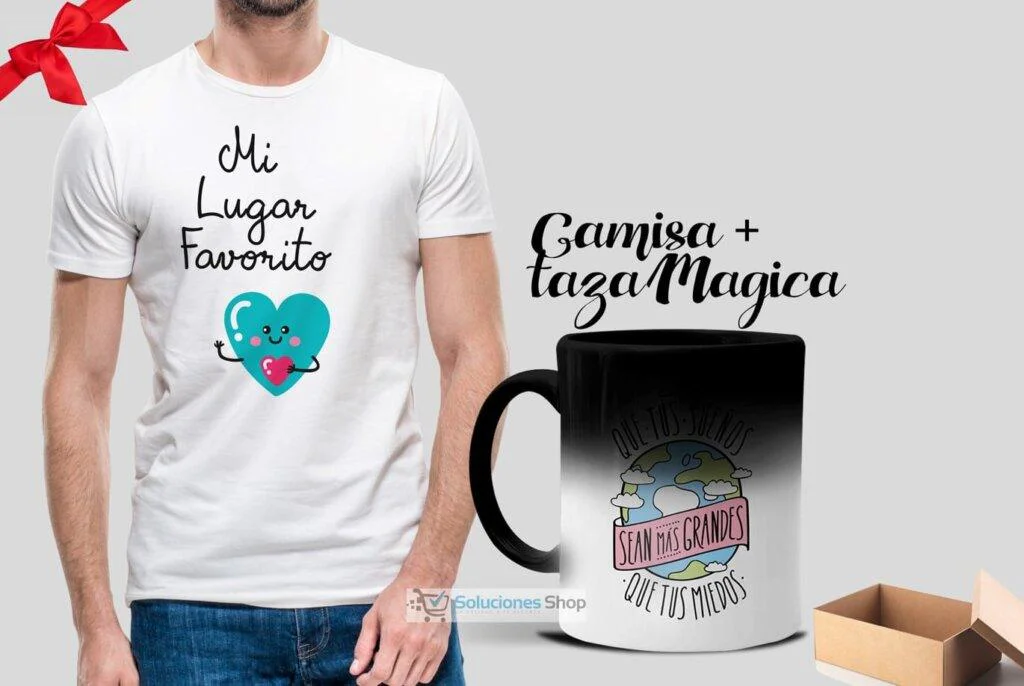 Packing box | Camisa y taza Magica | En caja de regalo