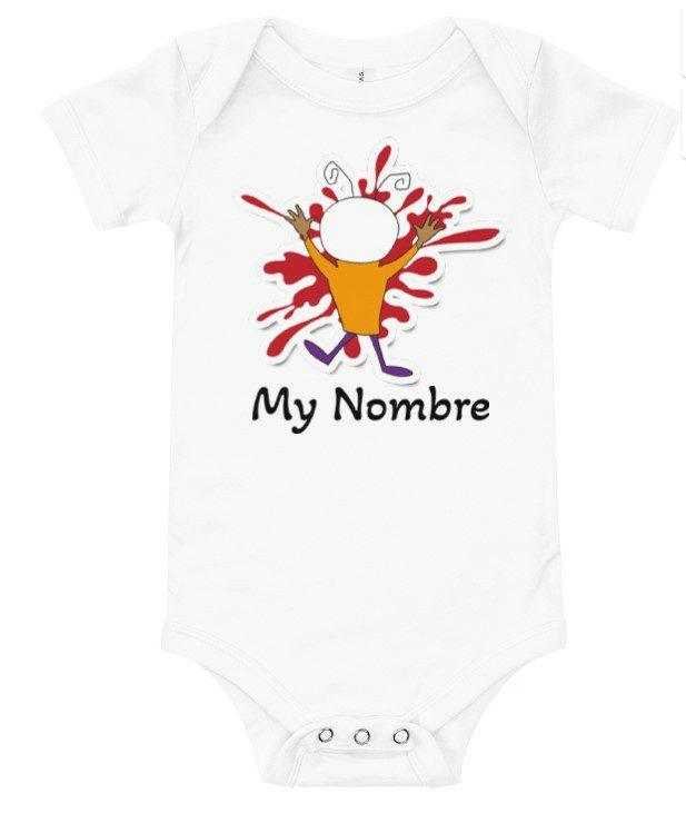 Body bebé manga corta personalizable | Sublimación de alta calidad