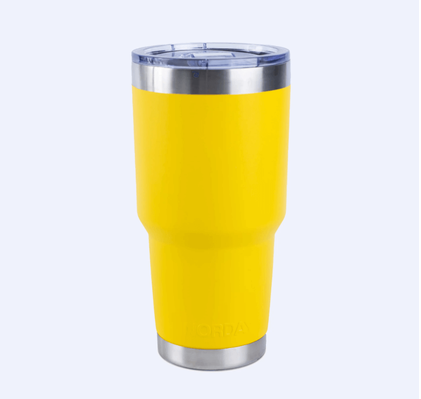 Tumblr térmico Amarillo de 30 oz | Grabado láser