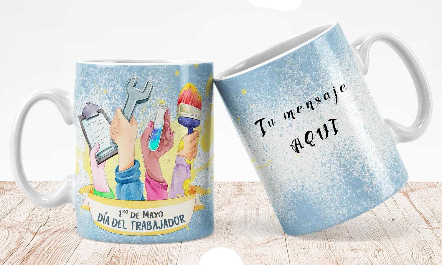 tazas con motivos de maestros o clásica / Diseños día del Trabajador