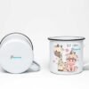 Taza Lata Enamel Personalizado a tu gusto