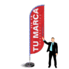 Feather Flag 350cm | Estructura y diseño en gran formato