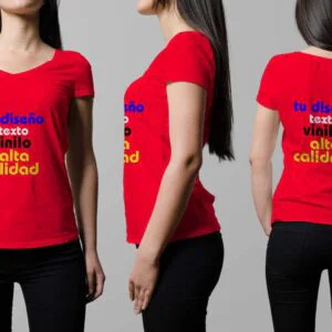 Blusa colores personalizada con vinilo│Algodón o Poliester