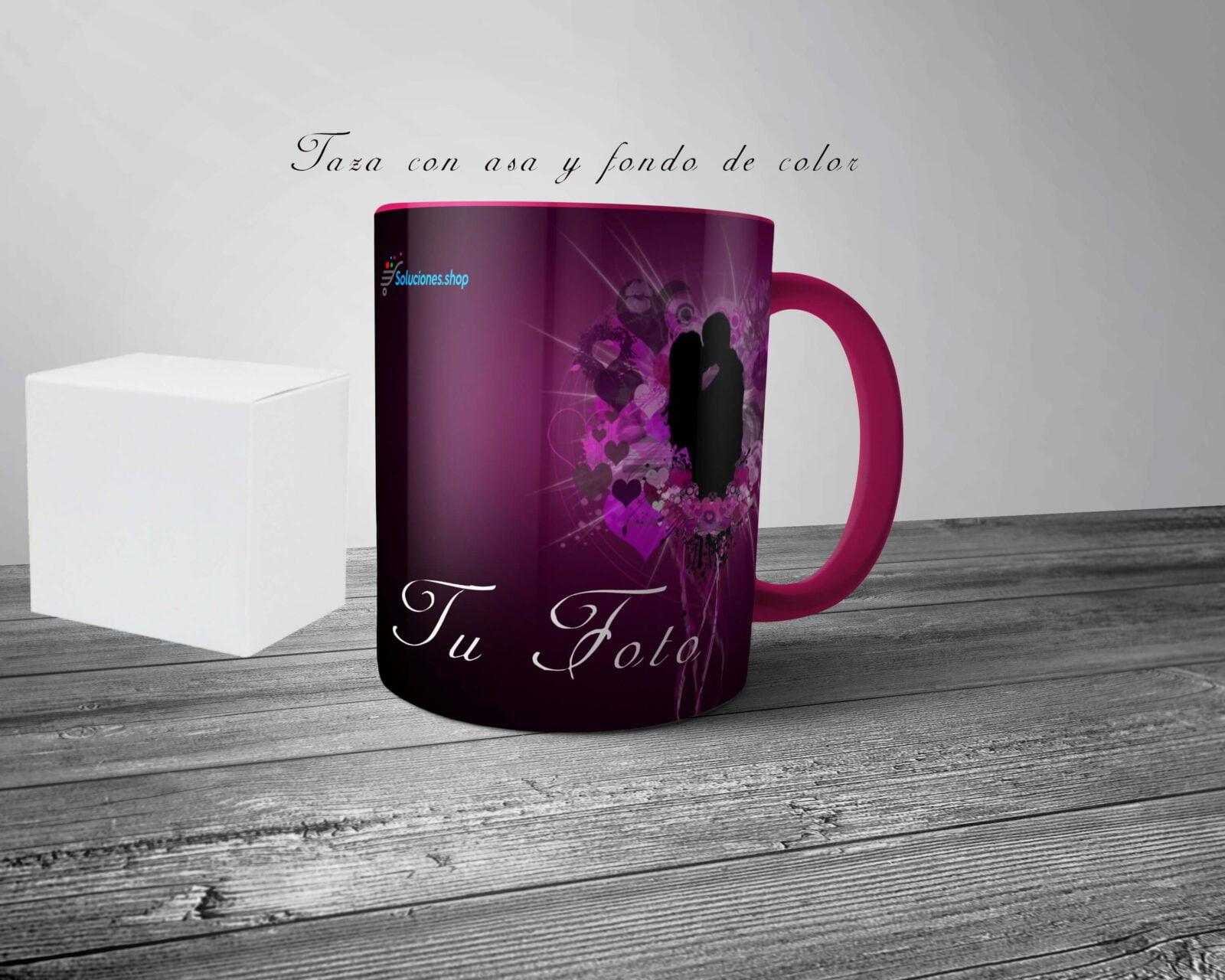 Promoción Personalizada con fondo y asa de color