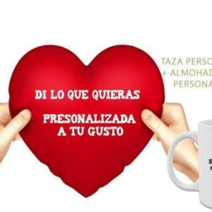 Promoción de almohada forma corazón/ almohada corazón