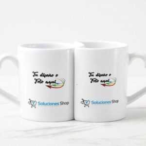 Pareja de corazón/ Juego de tazas con forma de corazón
