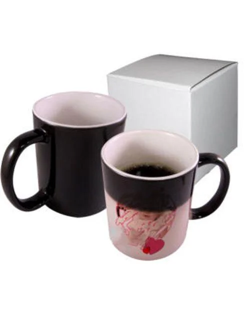 Por Mayor/ Taza magica personalizada/ 12 unidades