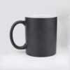 Taza Mágica Negra Escarchada personalizada