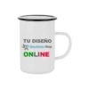 Taza Enamel 450 ml/ Enamel Mug 450 ml/ Taza enamel