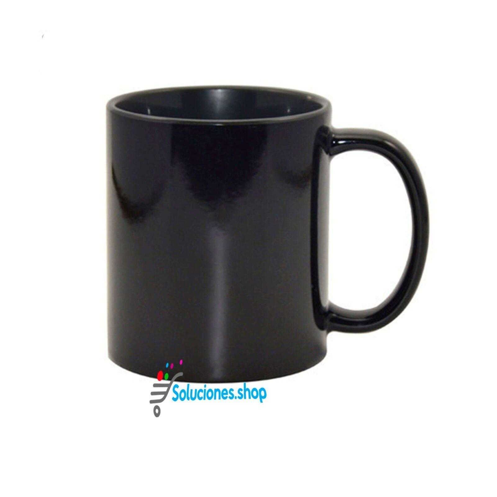 Taza Mágica interior negro Personalizada