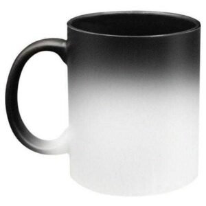Taza Mágica interior negro cambia el calor Diseño impreso al gusto