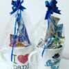 Taza Personalizada decorada con chocolates y dulces