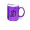 Taza color Morado escarchado Personalizada