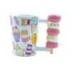 Taza con asa en forma de Paleta - Soluciones Shop®
