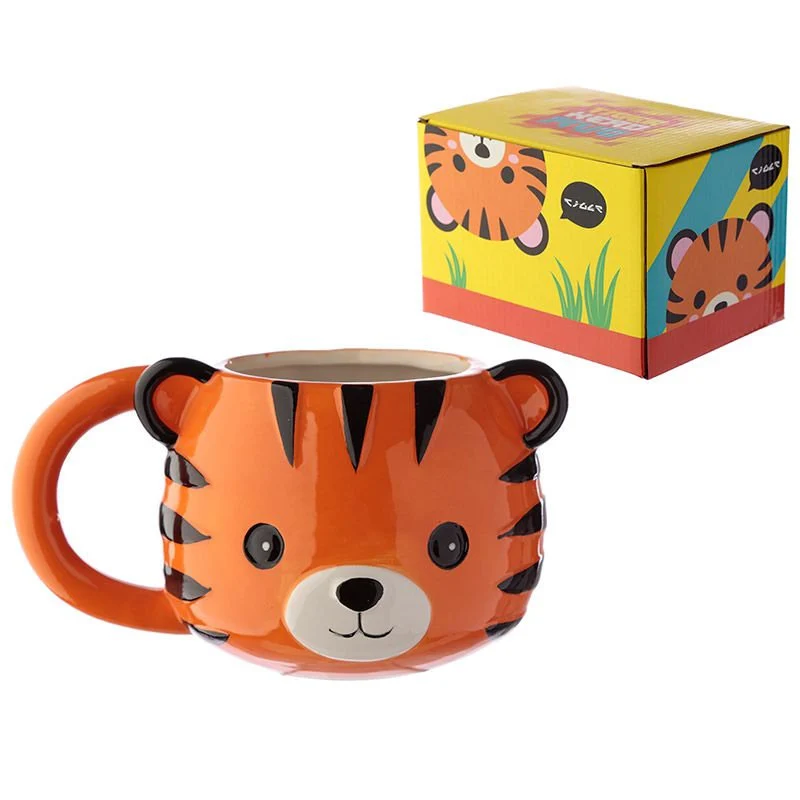 Taza con forma de cara de Tigre | Calidad AAA - Soluciones Shop®