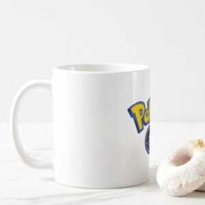 Taza diseño de Pokémon logo pokemonGo