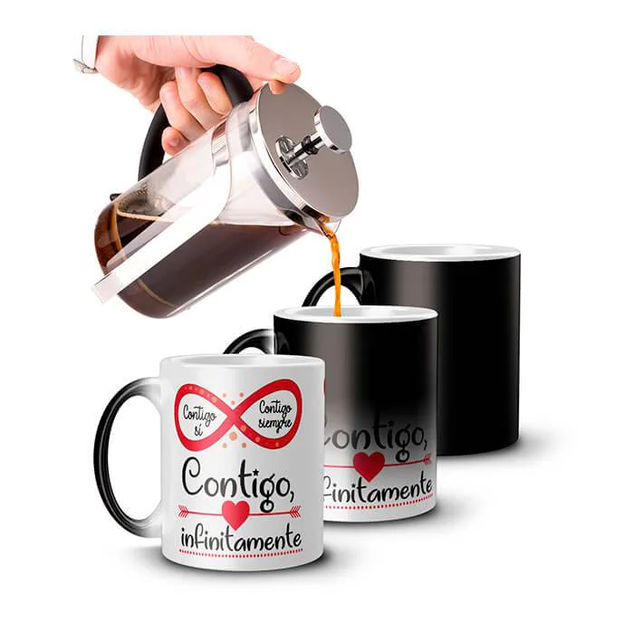 Taza espacial, taza de café que cambia el calor Diseño impreso al tu gusto Taza espacial, taza de café que cambia el calor Diseño impreso al tu gusto