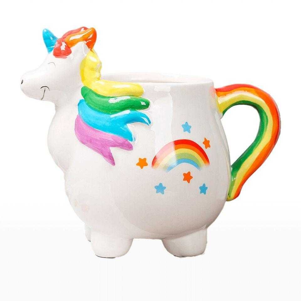 Taza forma de unicornio Calidad AAA