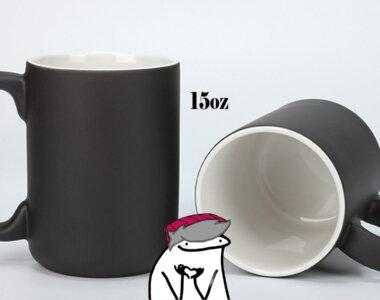 Taza mágica que cambian de color | Tazas de 15 oz