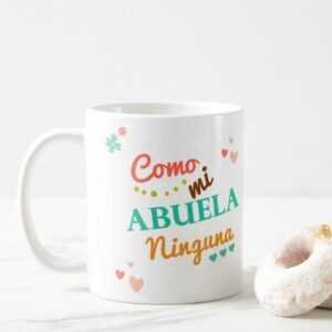 Taza personalizada diseño para la abuela