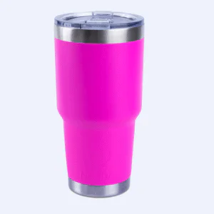 Tumblr térmico de 30oz Purpura mate Grabado Láser