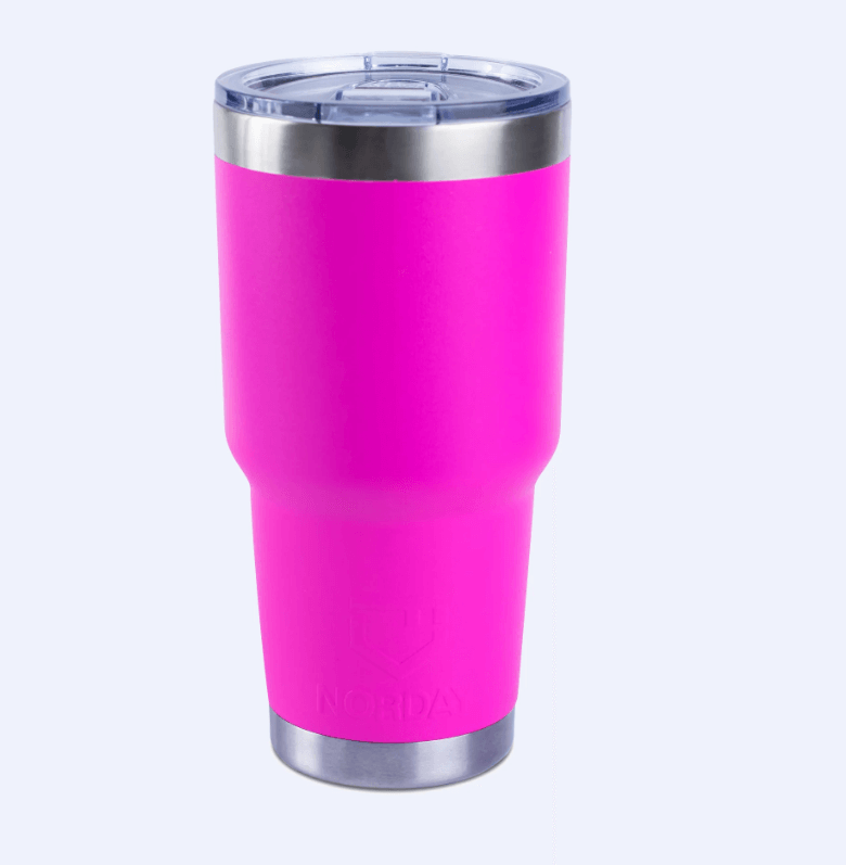 Tumblr térmico de 30oz Purpura mate Grabado Láser