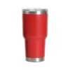 Tumblr térmico de 30oz Rojo mate Grabado Láser