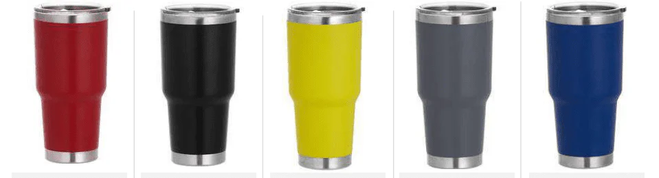 Vaso térmico tipo Yeti de 30oz Acero inoxidable