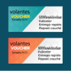 Volantes full color papel couché 11x7