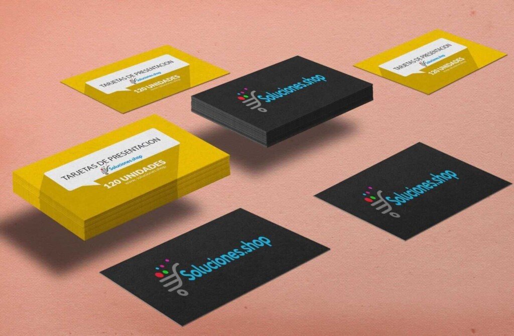 Tarjetas de Presentación 180 u/n: Opción #1