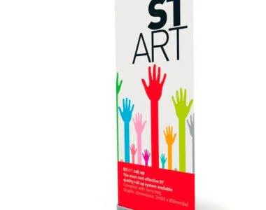 Roller Up Personalizado – Exhibidor Retráctil de Aluminio Diseño a Tu Medida