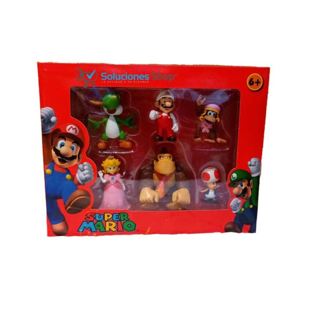 Set de personajes de Mario Bros | Coleccionables