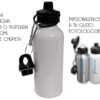 Botella personalizada a tu gusto de  600ml doble chupeta