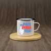 Taza Típica de enamel con diseños nacionales o a tu gusto