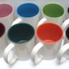 Taza personalizada con fondo de color