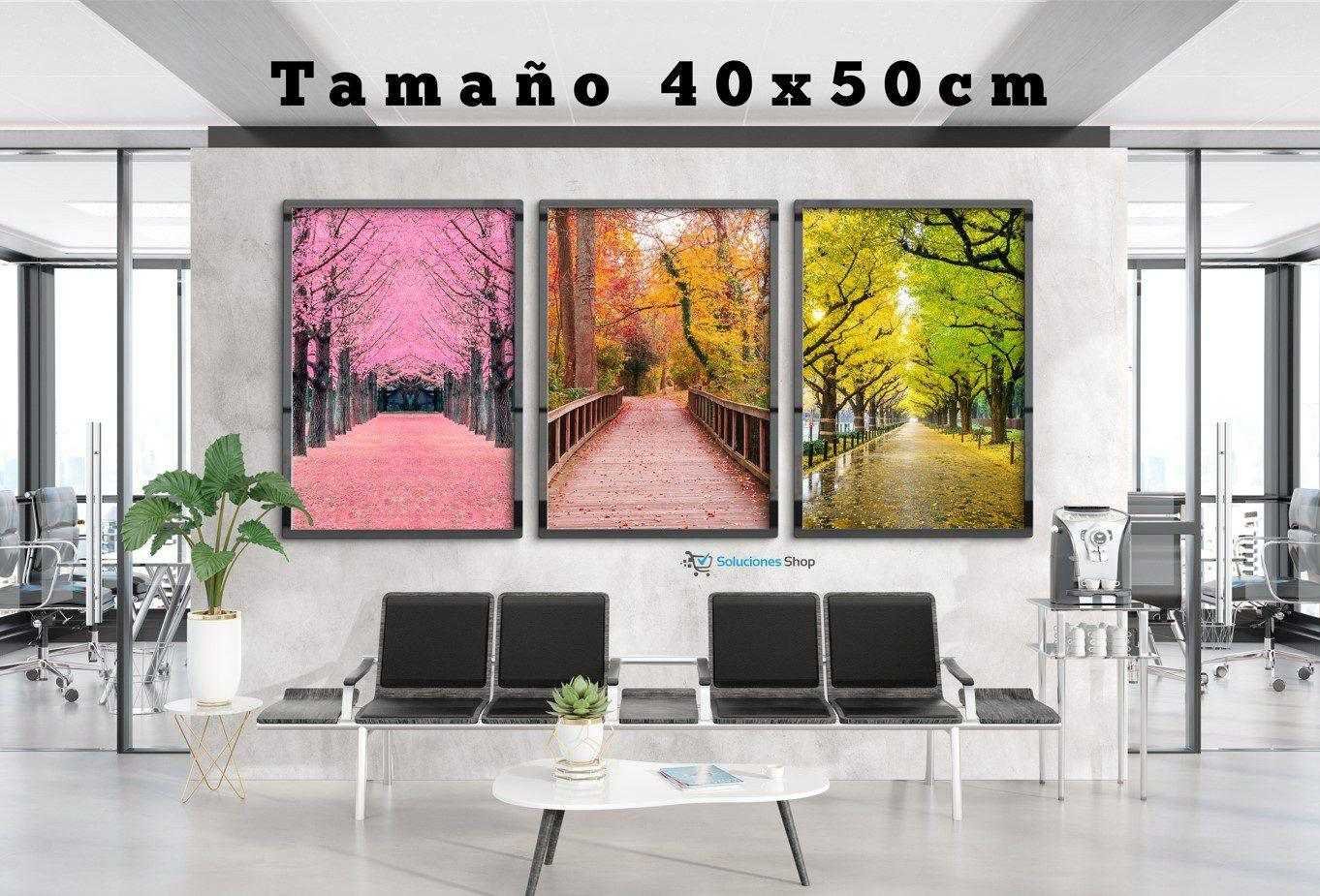 Kit decorativo 3 piezas, color negro / Elegante de alta calidad