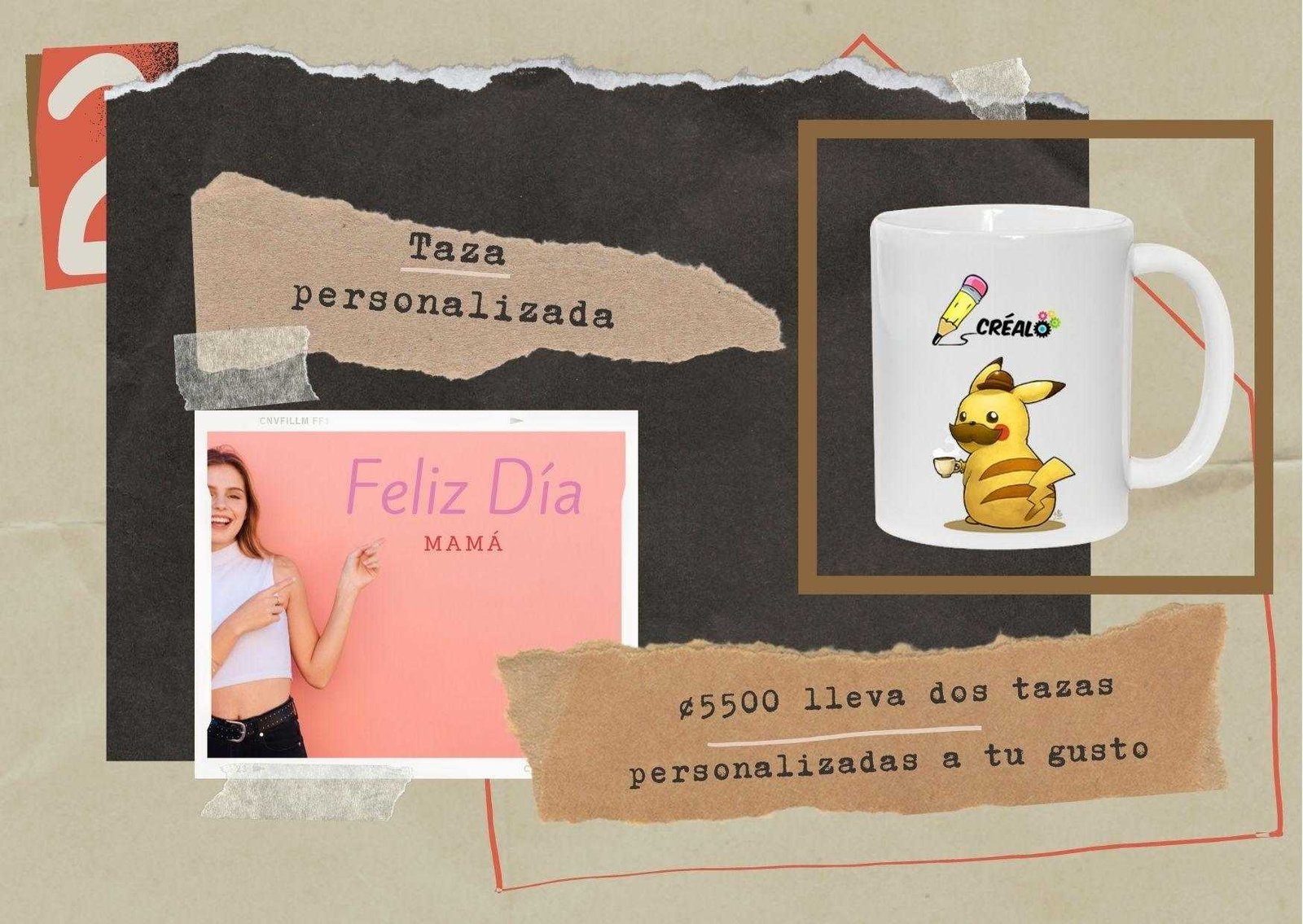 Oferta de tazas con foto