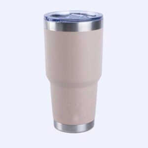 Tumblr térmico de 30oz Rosado mate | Grabado Láser