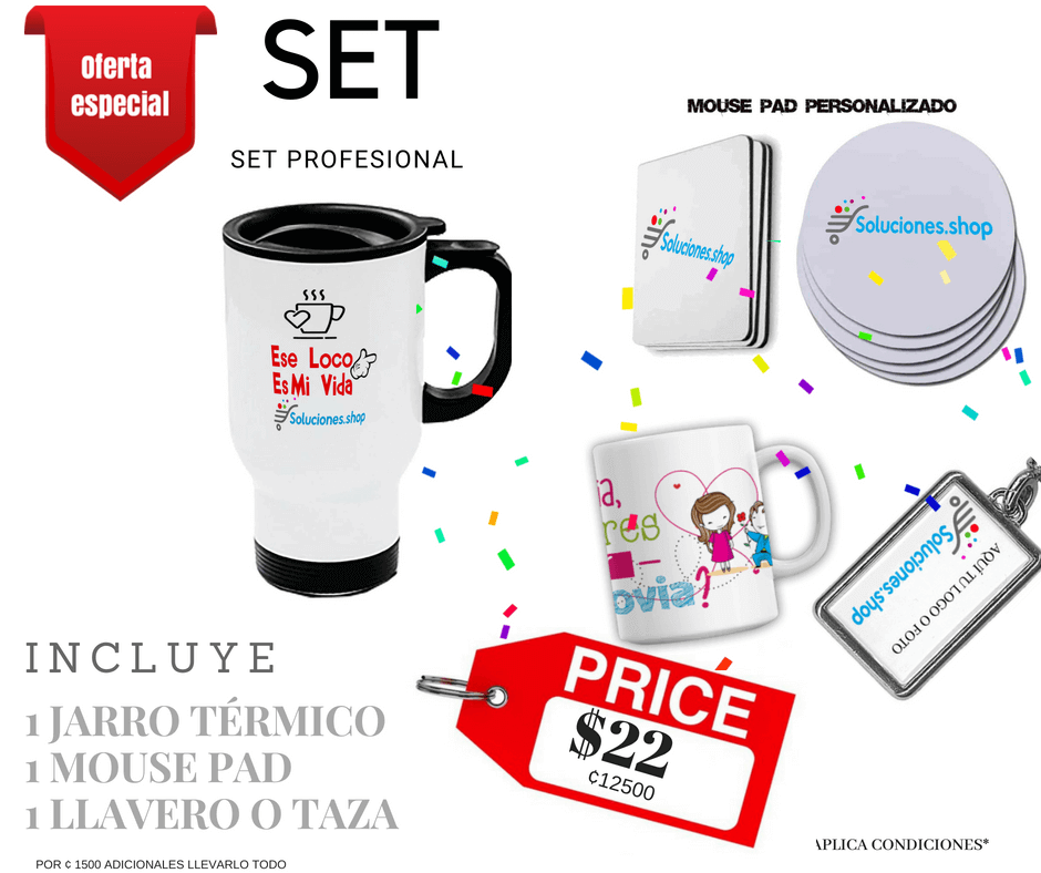 Set Profesional Artículos Personalizados