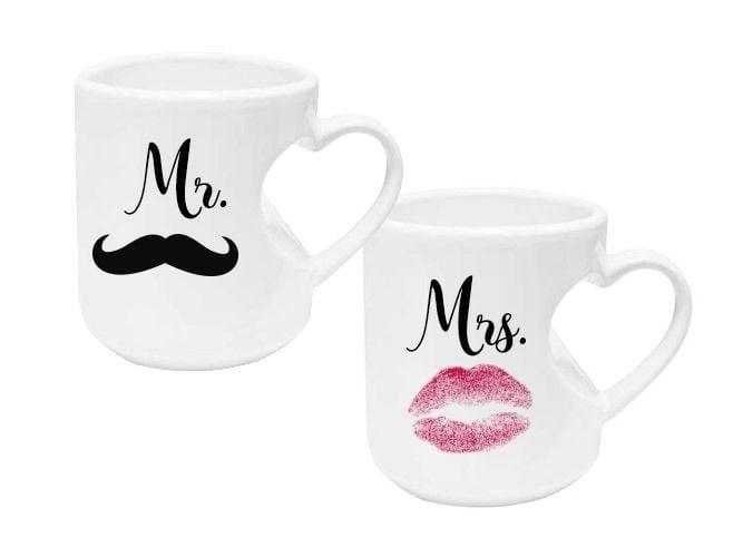 Taza con Asa en forma de corazón