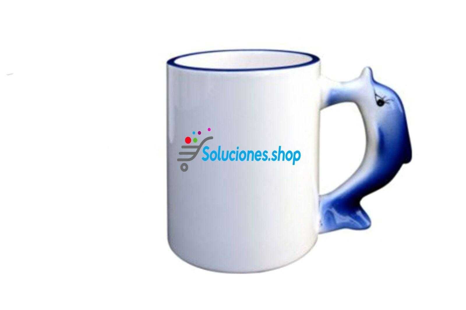 Taza blanca 11oz con asa de Animales│Articulo Personalizado