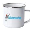 Taza Blanca de Aluminio │Articulo personalizado