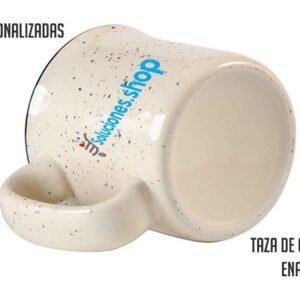 Taza de Cerámica Esmalte 13oz Personalizada